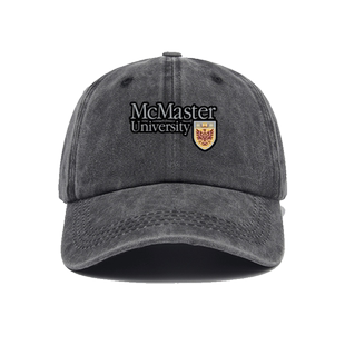 麦克马斯特大学McMaster University纪念品周边校服帽子棒球帽男