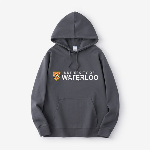 滑铁卢周边校服卫衣连帽薄款加