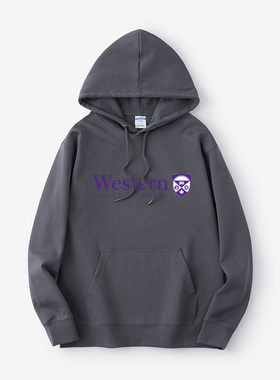 韦仕敦大学 Western University西安大略纪念品周边校服卫衣连帽