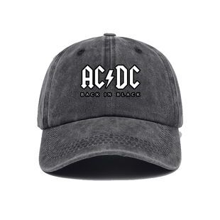 摇滚 ACDC 交流直流乐队 highway 摇滚金帽子棒球帽男女百搭鸭舌
