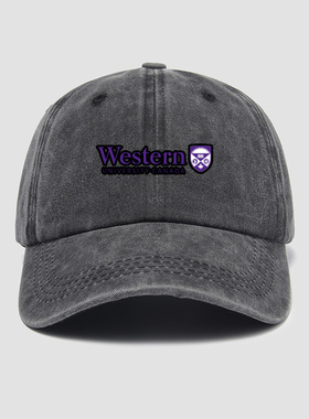韦仕敦大学 Western University西安大略纪念品周边校服帽子棒球
