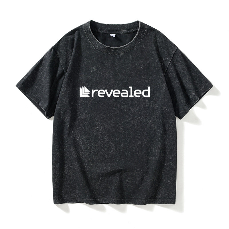 欧美潮牌纯棉DJ Hardwell revealed 厂牌电音T恤短袖青少年衣服男