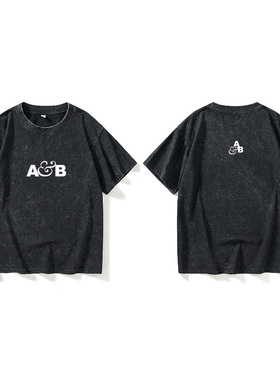 Above & Beyond电音三人组 DJ音乐T恤短袖Oversize衣服女男圆领大