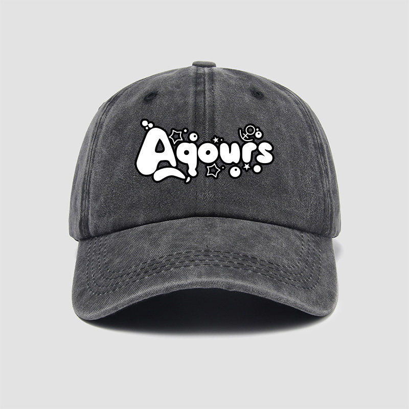 sunshine!水团aqours 梨子露比动漫周边帽子棒球帽男女