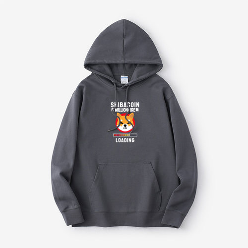 狗狗比特挖矿币圈卫衣连帽Oversi