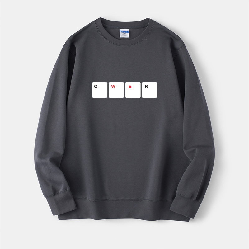 LOL周边战队队服L键盘QWER卫衣圆