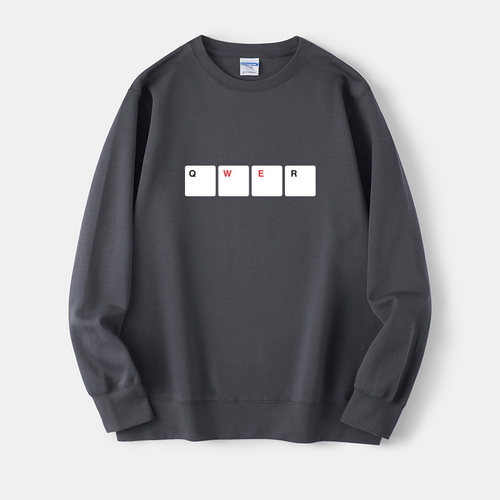 LOL周边战队队服L键盘QWER卫衣圆