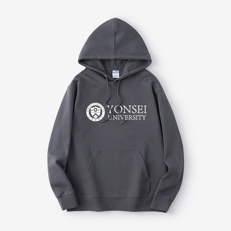 延世大学yonsei university纪念品周边校服卫衣连帽oversize衣服