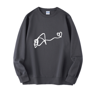 SHE周边 田馥甄HEBE任家萱Selina陈嘉桦ella卫衣圆领简约衣服套头