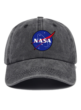 NASA太空人男宇航员美国宇航局帽子棒球帽男女新款鸭舌帽遮阳帽户
