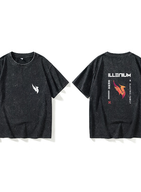凤凰之子ILLENIUM PRISM SCOOPelectricfamily EDM电音节T恤短袖