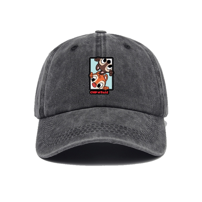 卡通花栗鼠奇奇蒂蒂帽子棒球帽男