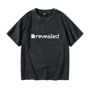 欧美潮牌纯棉DJ Hardwell revealed 厂牌电音T恤短袖青少年衣服男