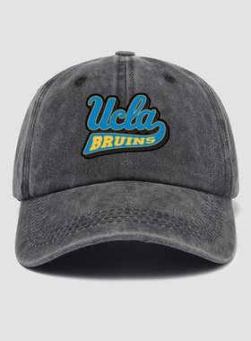 ucla加州大学洛杉矶分校帽子棒球帽男女新款软顶鸭舌帽遮阳帽户外