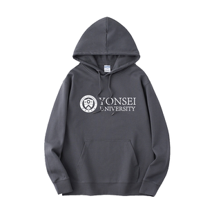 延世大学Yonsei University纪念品周边校服卫衣连帽Oversize衣服