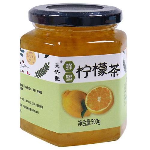巢济堂蜂蜜柠檬茶500g/罐