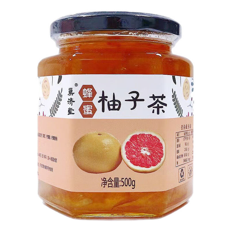 巢濟(jì)堂 蜂蜜柚子茶500g/罐