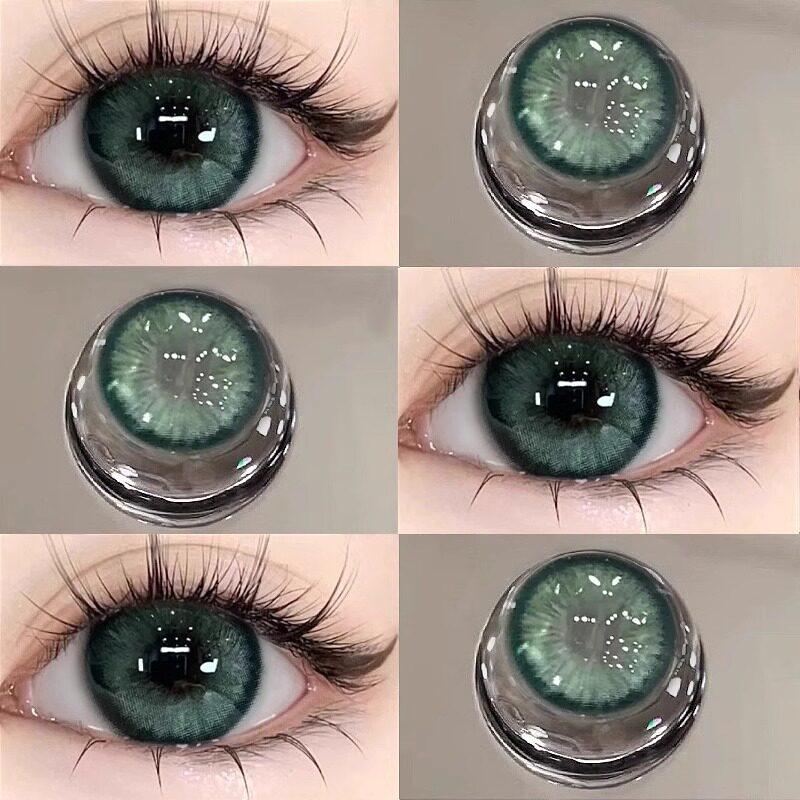 美瞳半年抛年抛大直径小基弧纯欲正品官网混血女隐形眼镜tn