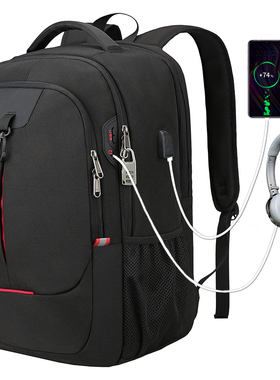 神舟战神T12 Pro 16英寸电脑包男士双肩商务版笔记本包轻便大学生防泼水女生防震通勤游戏本背包旅行袋大容量