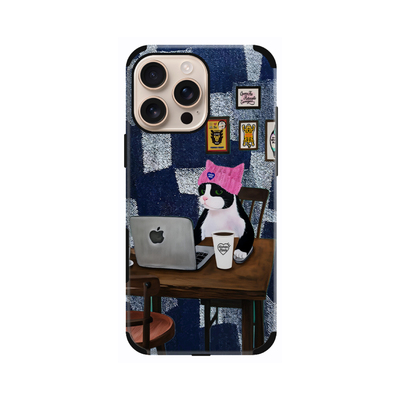 human made牛仔牛奶猫适用于iPhone17promax苹果16promax仿布15pro手机壳xsmax潮牌8plus/14/13/11/XR