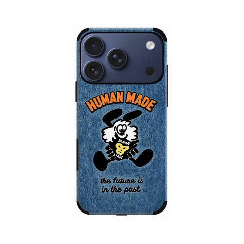 human made新款卡通苹果手机壳全型号适配18ProMax/17/16Pro/15/14Plus/13/12防摔耐磨简约个性保护壳男女
