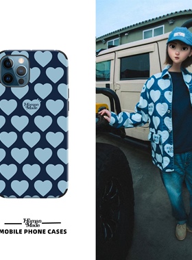 humanmade爱心适用1213pro保护壳iphone15潮牌手机壳14pro