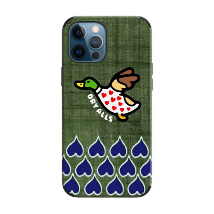 Humanmade卡通飞鸭子适用手机壳