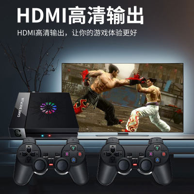 腾异潘多拉穿越魔盒X6S 高清4K电视游戏机街机摇杆无线对战游戏机