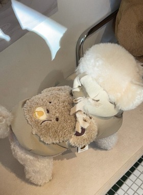 mollypets* 韩国代购meaningless 狗狗衣服 小型犬外套连帽羽绒服