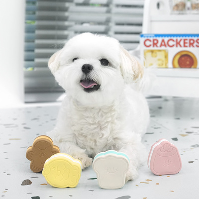 韩代Parisdog正品奶油饼干狗玩具