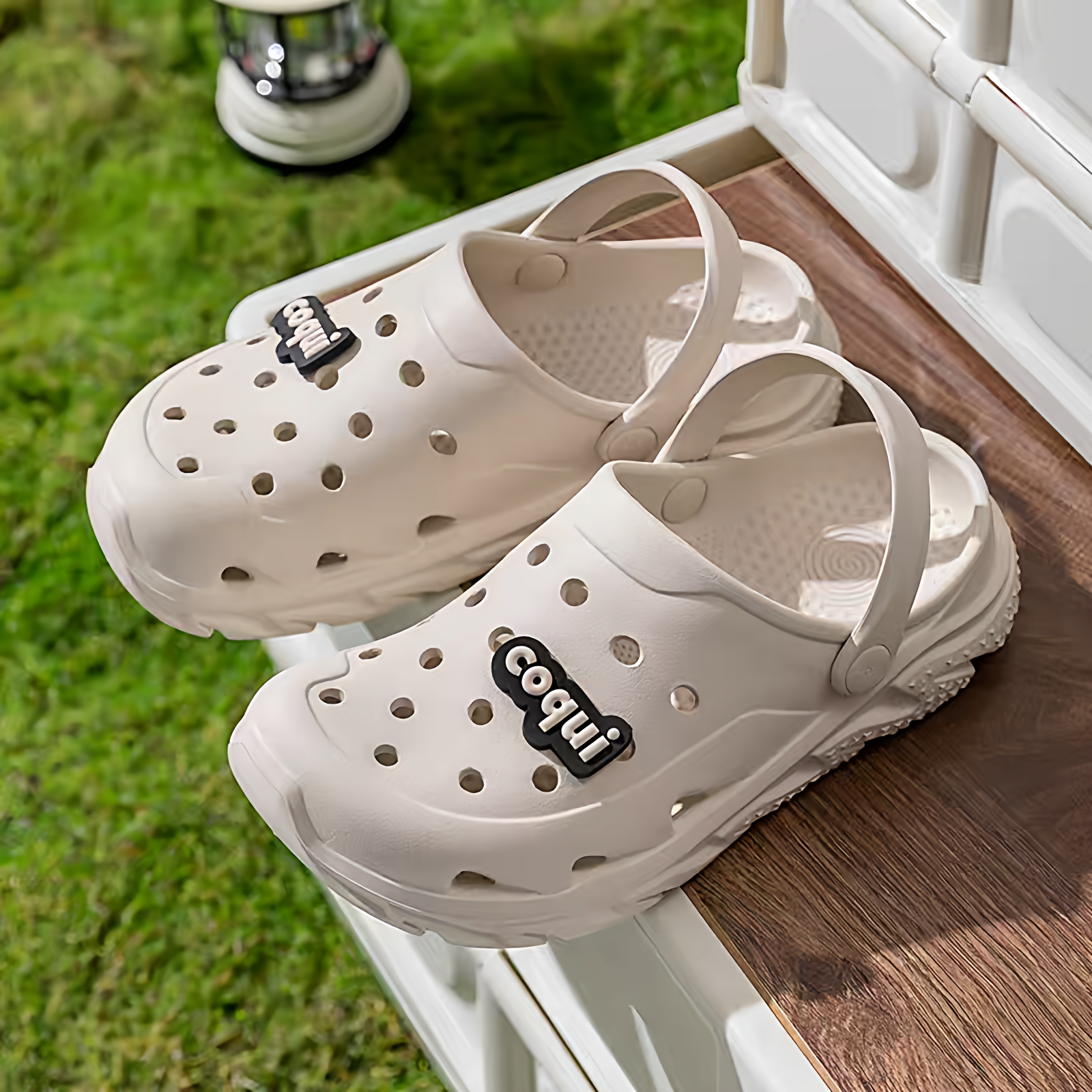 舒适休闲酷趣情侣洞洞鞋夏季EVA轻便男女鞋包头拖鞋户外沙滩凉鞋,女鞋,洞洞鞋,淘宝优惠券,粉丝福利购,淘宝优惠卷