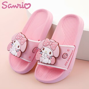 防滑女孩子居家鞋 亲子eva洗澡拖鞋 夏季 三丽鸥可爱卡通儿童凉拖鞋