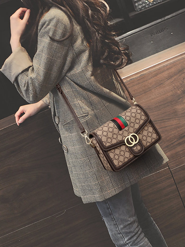 Authentic French MK Jessie genuine leather bag, women's light lux