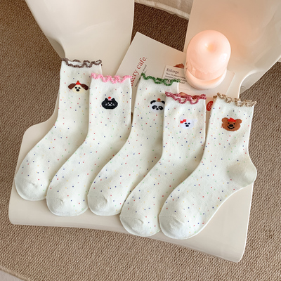 紫卡兔女聚酯纤维卡通