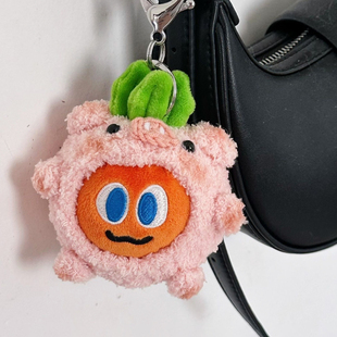 成品手工钩织五月天卜卜头套帽子胡萝卜小卜钥匙扣阿信针织包挂件
