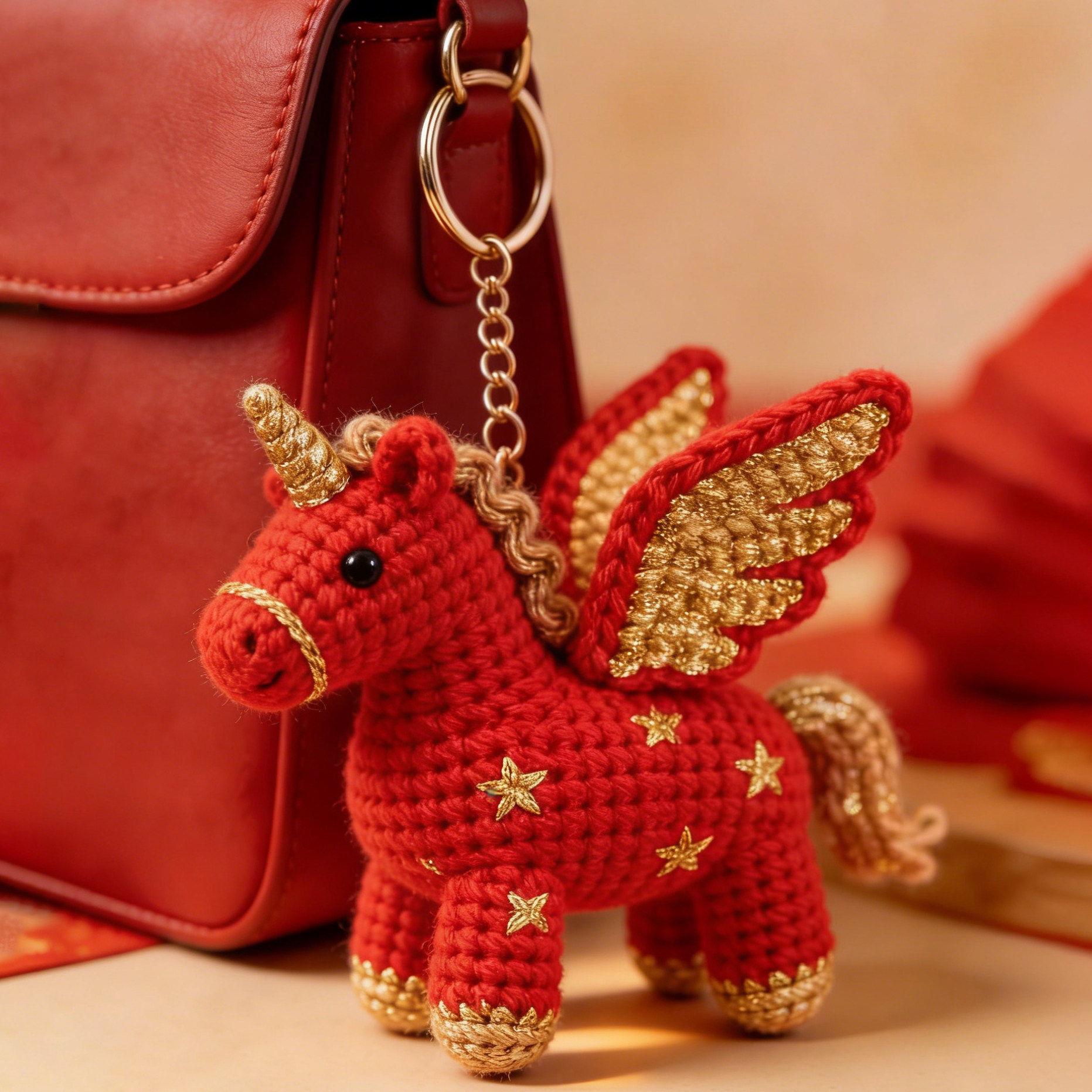 成品毛线手工diy编织材料包钩织飞天小马玩偶挂件打发时间钥匙扣,服饰配件/皮带/帽子/围巾,DIY编织材料包,淘宝优惠券,粉丝福利购,淘宝优惠卷