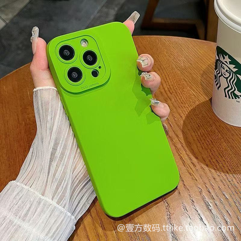 天使眼适用vivoY31s手机壳Y500黑蓝纯色Y52s防摔Y31s直边简约纯色全包直边硅胶套