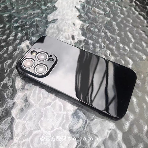 黑白色亮面软壳k90适用小米红米K80手机壳K70至尊版K60e硅胶K50/k40/欧美风Note14/13/12Turbo3/11/10Pro纯色