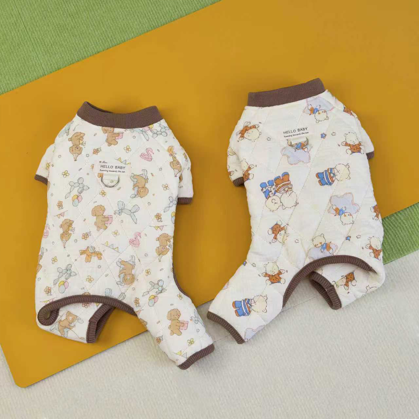 嬉皮狗小狗狗衣服比熊泰迪雪纳瑞幼犬秋冬中小型犬专用宠物狗棉衣