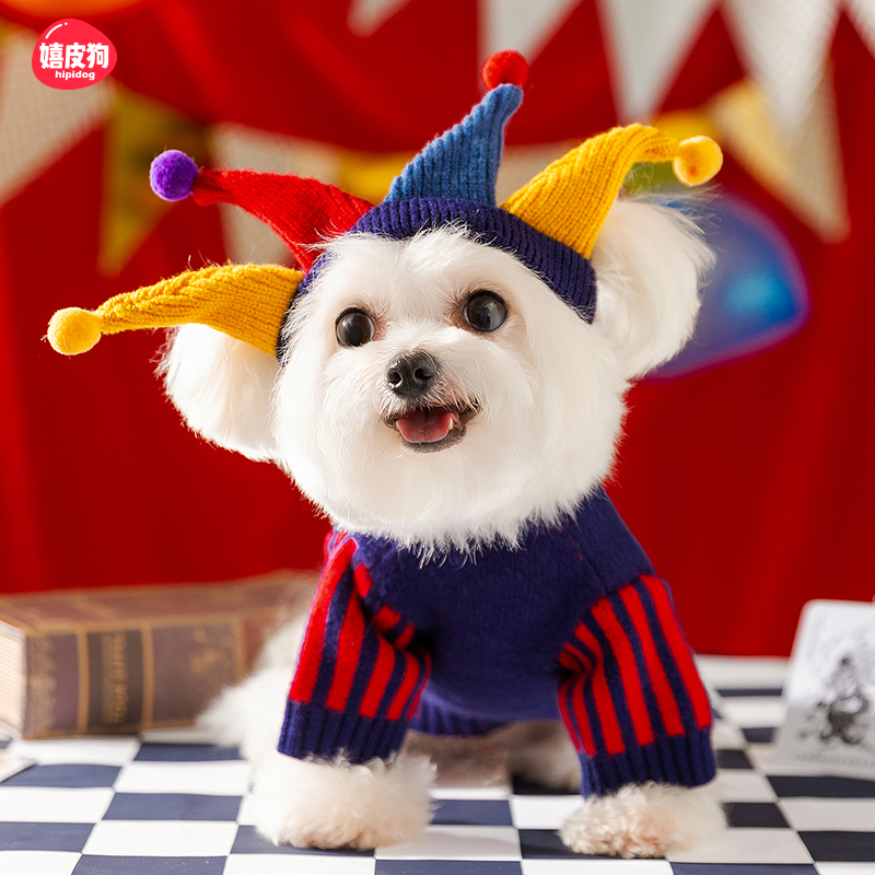 狗狗衣服2025新款冬装比熊泰迪雪纳瑞圣诞新年小型犬宠物小狗衣服