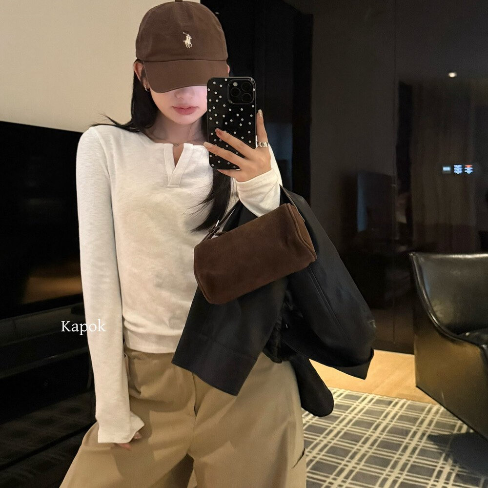 KAPOK正品爆款长袖打底上衣