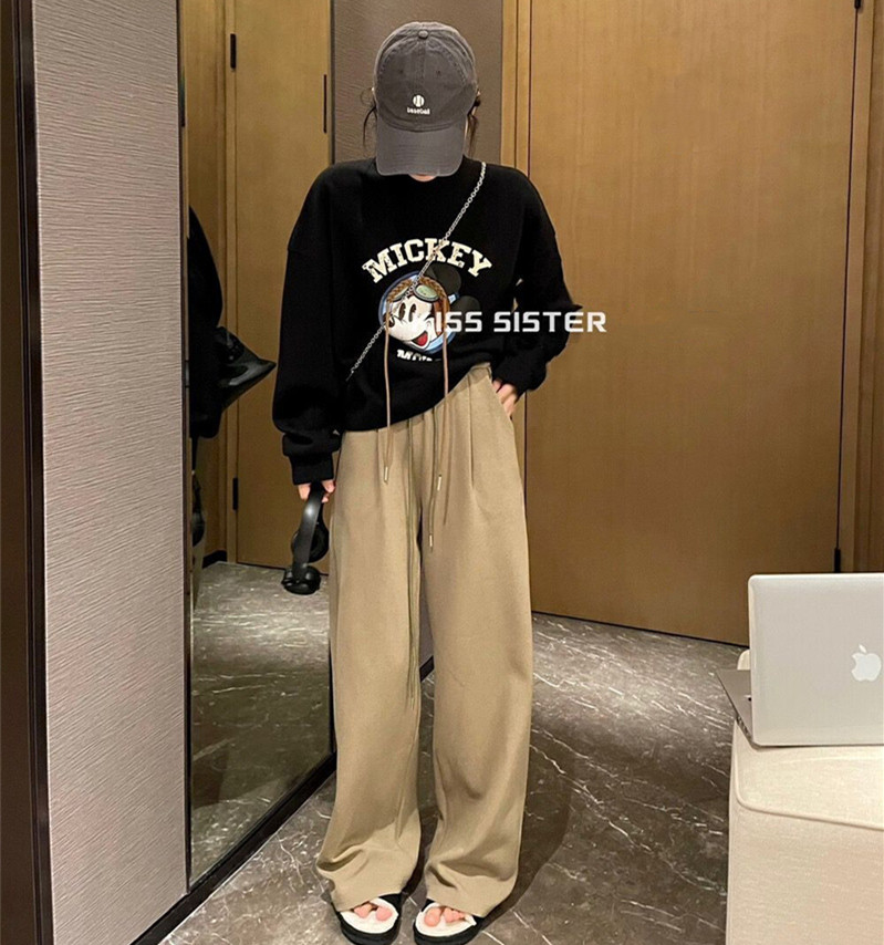 韩版卫衣十三行卡通宽松