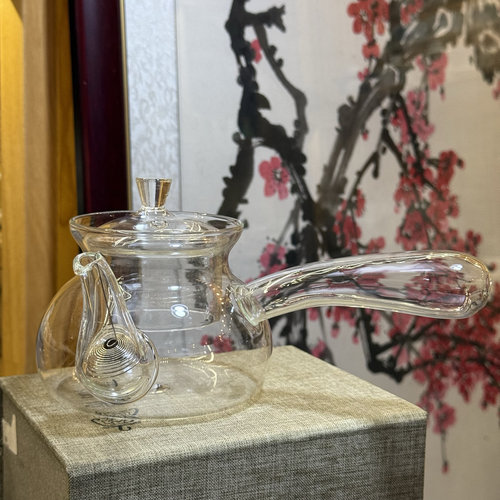 棉小城玻璃烧水壶高硼硅玻璃茶壶泡茶壶煮茶壶酒精炉酥油灯电陶