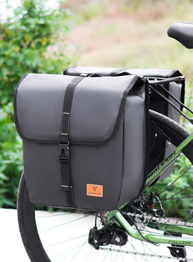 山地自行车驮包防泼水后座包后驼包单车骑行货架包长途旅行收纳袋
