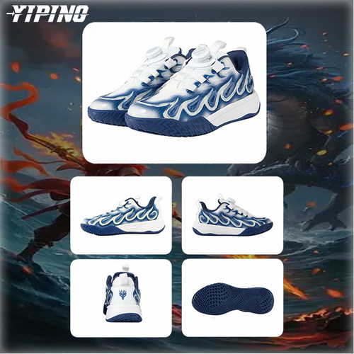 哪吒击剑鞋新款旋钮儿童专用