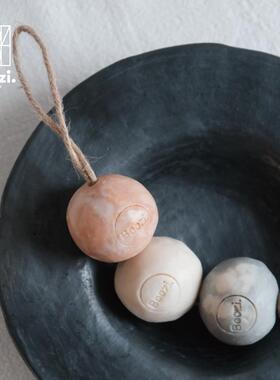 Boozi.一串汤圆创意手工皂冷制研磨皂洁面沐浴清洁温和