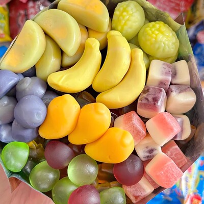 熊仔剥皮软糖散装年货