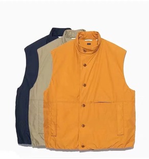 vest 特价 insulation NANAMICA 秋冬保暖日系立领马甲外套 24AW