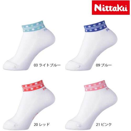 24年新款日本代购正品Nittaku尼塔库女士乒乓球袜透气速干22-25cm