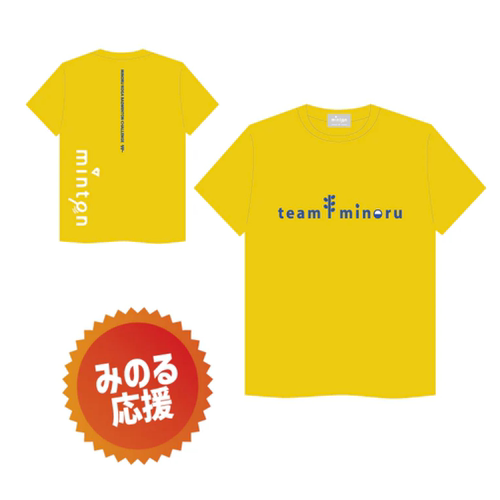 25年秋新款日本代购正品Minton男女通用羽毛球服文化衫
